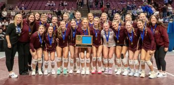 The 2024 Section 1AA volleyball champions are the Chatfield Gophers. Kristi Rindels’ group posted a 12-0 set record to win the section in sweeping fashion for their first ever state berth.