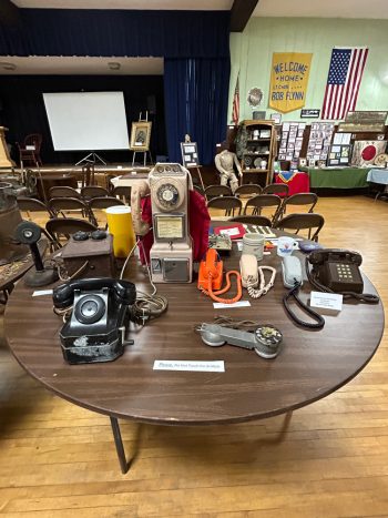 A variety of telephones from Ace Telephone. Photo by Wanda Hanson