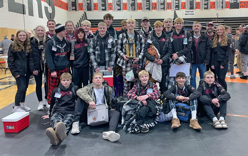 For a fifth time this season, top-ranked Chatfield wrestling took on an individual tourney and took first. Jameson Priebe (107), Logan Pearson (114), Javier Berg (121), Kaisen Johnson (127), Carson Rowland (152), Ben Carrier (172), and Will Boelter (220) were notably individual champions at the Lake City Invite. Photo submitted