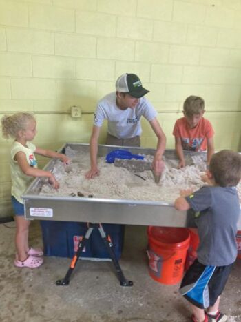 The SWCD stream table was enjoyed by many at the 2024 fair. Photo submitted
