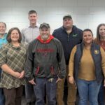 Fillmore Central School Board from left to right, in front: Sue Sikkink, Brian Michel and Shelly Topness. In back: Jennifer Pickett, Craig Britton, Jason Schwarz and Carrie Mathison. Photo submitted