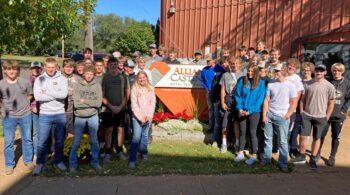 Alliant Castings Manufacturing Day with the Small Engines, Intro to Welding, Ag Engineering and Intro to Woods & Construction students. Photo submitted