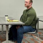 Garrett Stadsvold now is the full-time business manager for Lanesboro Schools. Photo by Wanda Hanson