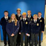 Our Conduct of Chapter Meetings team at state in December. Photo submitted