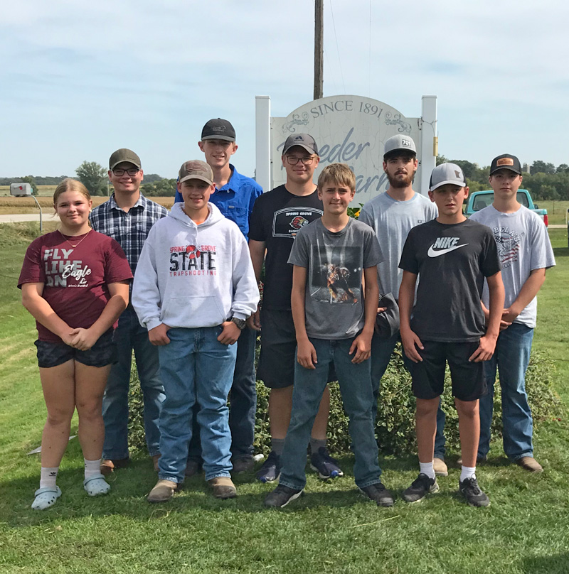 Spring Grove Dairy and General Livestock teams. Photo submitted