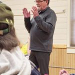 Superintendent Gary Kuphal describes plans for the building referendum. Photo by Ben Bisbach