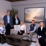 The Drury family celebrates 100 years in business. Left to right: Shawn Drury, Mike Drury, Andrea Drury, Katelin Redalen Ehler, Justin Redalen, Michelle Redalen and David Drury. Photo by Sarah Peterson Creative Photography & Design