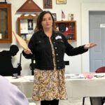 Executive Director Stephanie Eggert recapped the Chamber activities in 2024. Photo by Wanda Hanson