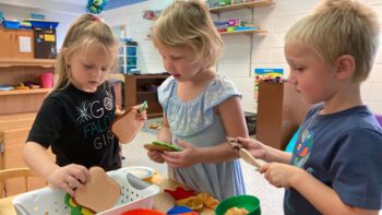 Busy chefs in the kitchen. Photos submitted