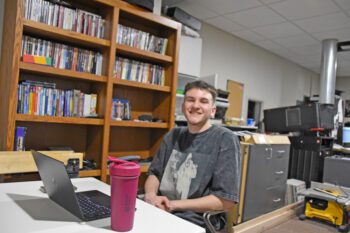 For assistance, email Spring Grove Digital Assist at SGAssist@springgrove.k12.mn.us and Spring Grove senior Jacob Hernandez will respond. Photo by Charlene Corson Selbee