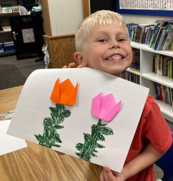 Origami art by Jack K. Photo submitted