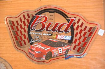 Bud, the official beer of NASCAR. Photo by Charlene Corson Selbee