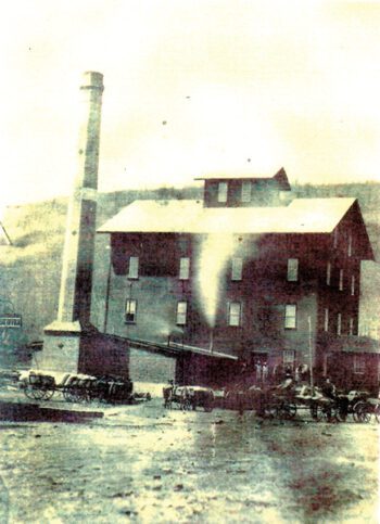 Peterson’s 1876 steam driven mill. Photo submitted