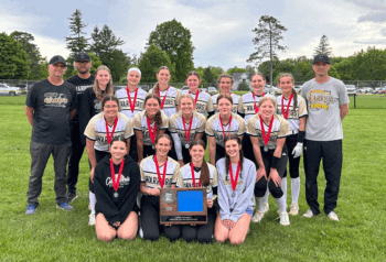 For a second straight year, Caledonia softball is 1AA runner-up. The Warriors’ two playoff losses were to 1AA champion Randolph, 1-0 and 3-1, the latter in the section title game. The junior-less and senior-less Warriors finish an excellent season with a 21-6 record. Photo submitted