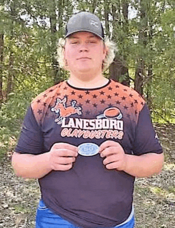 Holdyn Willford, Lanesboro, All-State 2nd year. Photo submitted