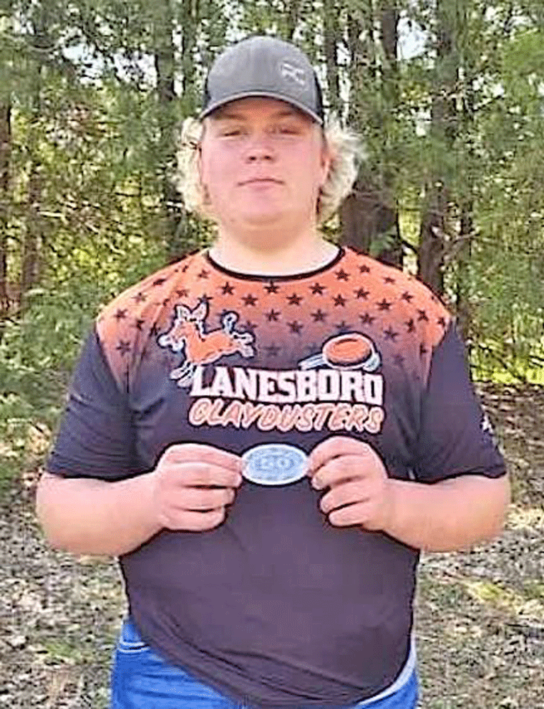 Holdyn Willford, Lanesboro, All-State 2nd year. Photo submitted