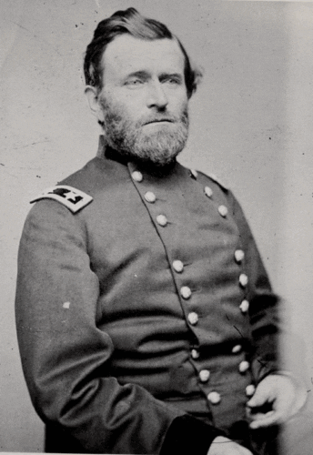 Ulysses S. Grant was photographed during the Civil War in 1864. Photo courtesy of La Crosse Public Library