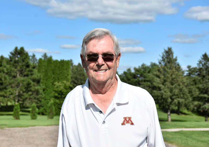Paul Weichert, now 80, has been golfing at Ma Cal Grove for 64 years – since he was 16. Photo by Charlene Corson Selbee