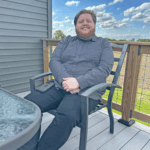 Dylin relaxes at his parents’ home in Fountain and discusses his second album. Photo by Wanda Hanson
