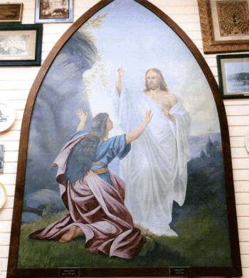 Jesus and Mary painting. Photo submitted