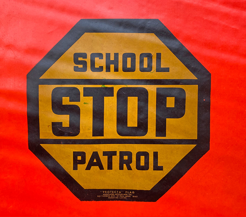 When you see a student safety patrol helping schoolmates cross a street or highway, you must come to a complete stop.Image submitted