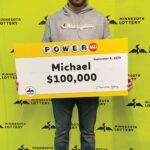 Michael of Caledonia bought a winning Powerball ticket that won him $100,000. Photo submitted