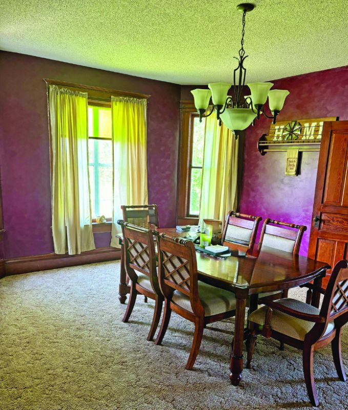 An interior picture of the Afseth farmhouse. Photo submitted