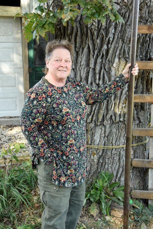 Canton farmer Bonnie Haugen was honored to speak at Farm Aid 40 at Huntington Bank Stadium in Minneapolis, Minn., on September 20, 2025. Photo by Charlene Corson Selbee