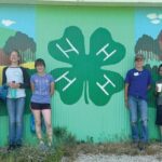 Some of the members of the Driftless Dreamers Club: Ada and Kathleen Zoellner, Jaxie, Cash and Bricker Dahl, and Emelia Zoellner.