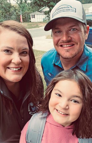 The Kinneberg family enjoys their work with Legacy Renewed. Photo submitted