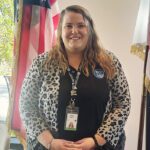 Gabby Kinneberg loves her job at the veterans home. Photo by Hannah Wingert