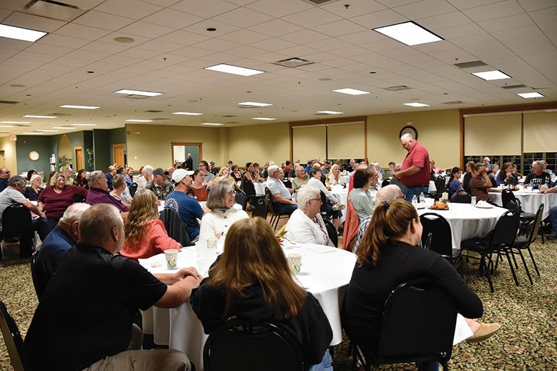 The 64th Annual Houston County Township Officers Association (HCTOA) dinner, September 25 at the Four Seasons Community Center in Caledonia. Photo by Charlene Corson Selbee