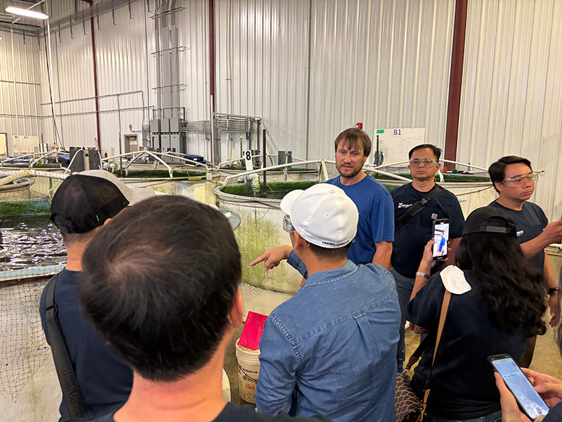 The NSM Crop tour at MN Soy Processors in Brewster. Photo submitted