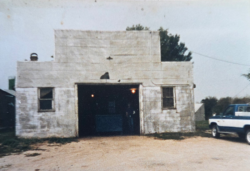 The original Solberg Welding building in 1985. Photo submitted
