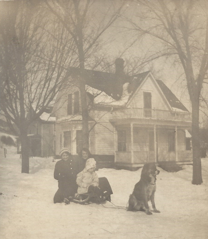 The Wang family home in Rushford. Photo submitted