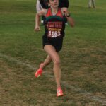 Lanesboro/Fillmore Central’s Autumn Rakosnik took on the Class A state cross-country meet. The sophomore took an impressive 11th place in a faster time than last year’s 9th place finish. Photo by Paul Trende