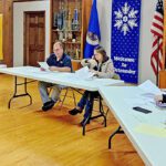 Mayor Stephanie Start, second from right, attends her final council meeting on November 4 as she prepares to resign her position. Councilmember Dan Hellerud will serve as acting mayor until a replacement is appointed. Photo by Zech Sindt