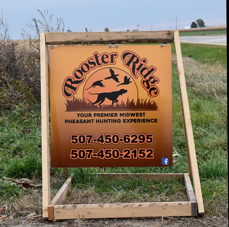 “Your Premier Midwest Pheasant Hunting Experience.” Photo by Charlene Corson Selbee