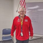 Boardmember Spencer Yohe’s last board meeting. He would like to be remembered for his integrity. Photo by Kaitlin Longhauser