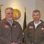 Fillmore County’s Emergency Manager Jason Harmening and Sheriff John DeGeorge are working to contract with Everbridge for county emergency alerts after Onsolve CodeRED suffered a cyberattack in November 2025. Photo by Karen Reisner