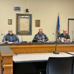 The Houston County Commissioners from left to right: Cindy Wright, Eric Johnson, Kurt Zehnder, Bob Schuldt and Greg Myhre. Photo by Wanda Hanson