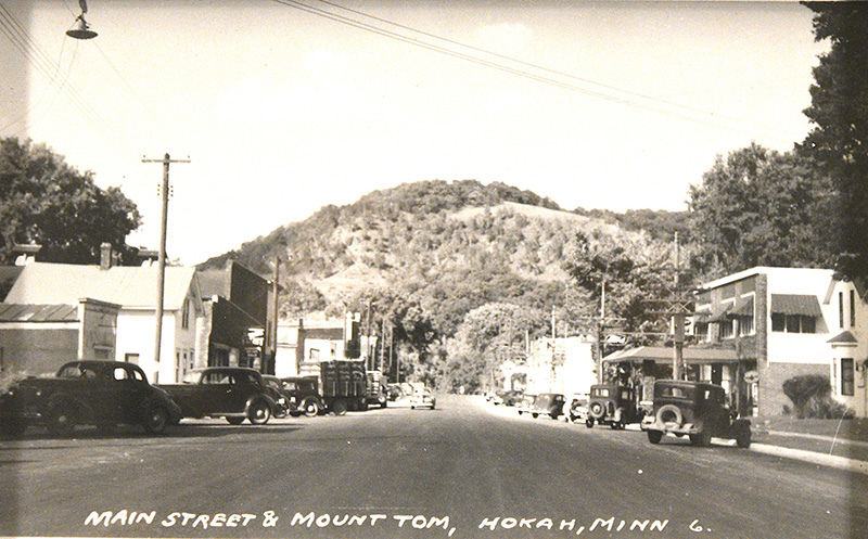 Main Street, Hokah, Minn.Photo courtesy of the Hokah Public Library