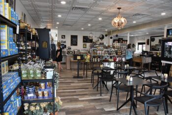 Opening day, Saturday, July 26, 2025, at Caledonia’s new Italian grocery store and deli saw a steady flow of patrons throughout the day. Photo by Charlene Corson Selbee
