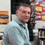 St. Charles Superintendent Rob Routh presented the Hard Hat School concept along with Mary Morem and Michael Mangan. Photo by Wanda Hanson