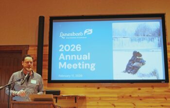 LACC Board of Directors President Jeremy van Meter welcomed members to the Annual Meeting.