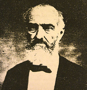 Doctor Giles James Sheldon.Photograph taken at Hokah, Minnesota,
July 10, 1873, by 18-year-old boy artist. 