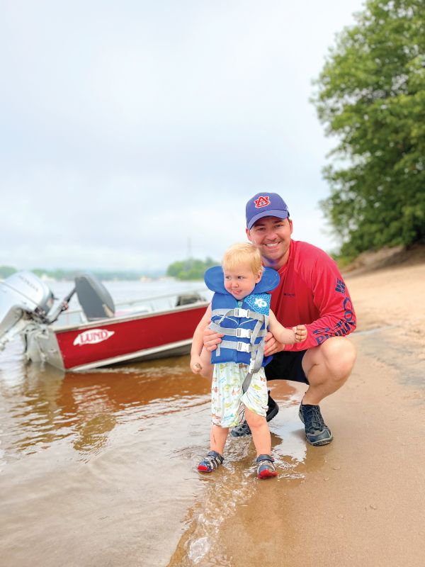 Happy New Year from Riley and Elton from the Mississippi Backwaters. Photo submitted