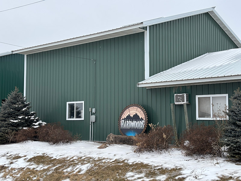 Root River Hardwoods sawmill, located on County Highway 17 outside of Preston, closed down in January. Photo by Jason Sethre
