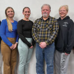 Spring Grove School Board members, from left to right, Lisa Myhre, Ashley Olson, Kelly Rohland, Rhan Flatin, Stephanie Jaster, and Mariah Klug. Photo by Charlene Corson Selbee
