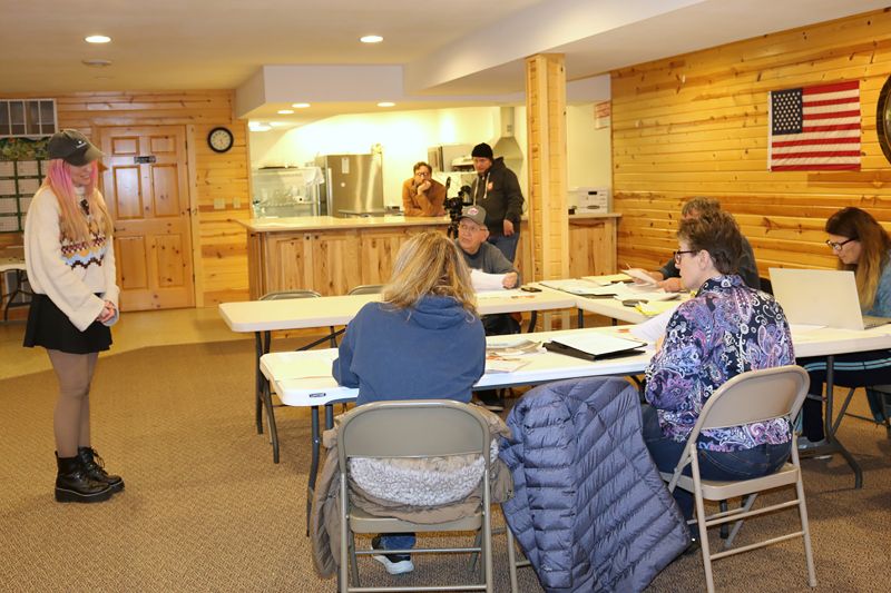 Lanesboro resident Alicia Pearson attended the Whalan City Council meeting on February 9, 2026, to share information on the Rural Health Innovation Study. Photos by Barb Jeffers